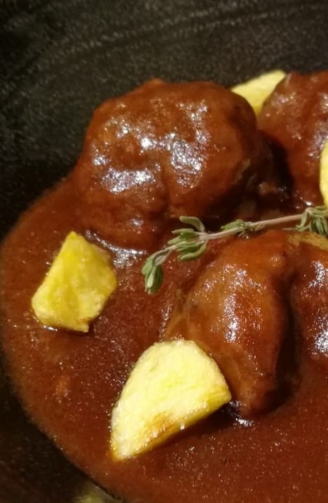 Albóndigas en salsa de la cocina de Sísif
